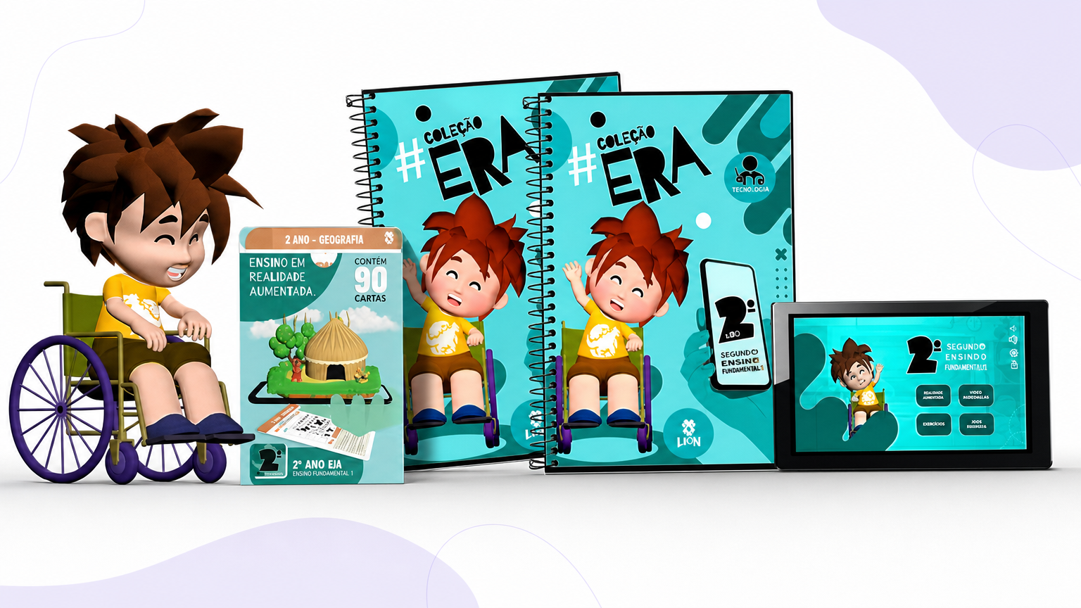 Coleção 2º ano — livro, cards e aplicativo em realidade aumentada